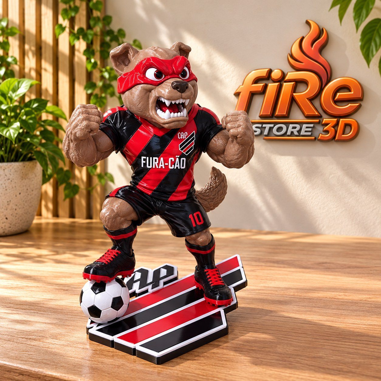 Mascote Fura-Cão — Athletico Paranaense